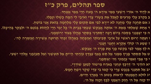 לדוד ה' אורי וישעי לדוד ה' אורי וישעי
