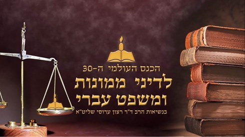 הכנס העולמי ה - 30 לדיני ממונות הכנס העולמי ה - 30 לדיני ממונות