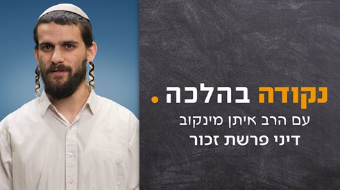 דיני פרשת זכור | נקודה בהלכה - הרב איתן מינקוב דיני פרשת זכור | נקודה בהלכה - הרב איתן מינקוב