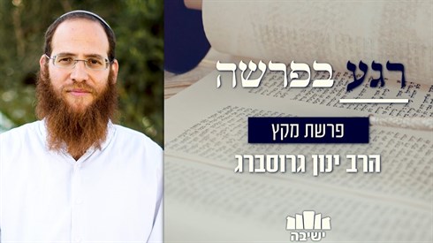 רגע בפרשה | פרשת מקץ רגע בפרשה | פרשת מקץ
