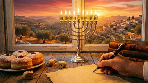 סגולת הפתק בחנוכיה סגולת הפתק בחנוכיה