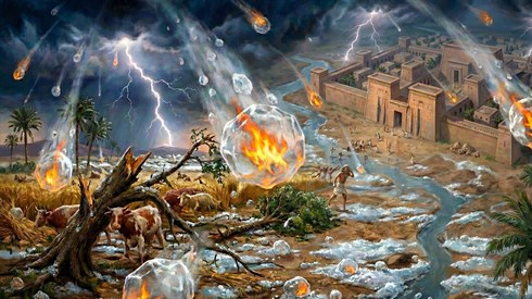 פרשת וארא – מלחמת דת מכת ברד פרשת וארא – מלחמת דת מכת ברד