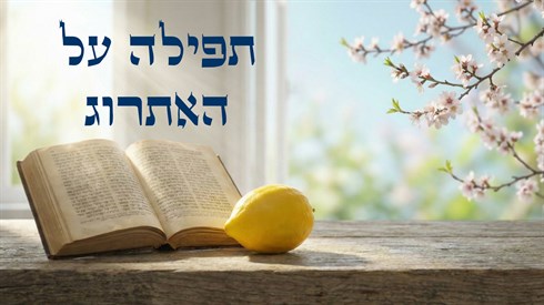 תפילה על האתרוג - ט"ו בשבט