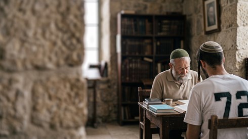 כשהאדמו"ר היה זקוק למילות חיזוק (Gemini) כשהאדמו"ר היה זקוק למילות חיזוק