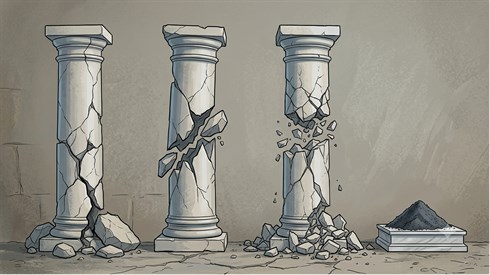 The Anatomy of a Collapse (Gemini) The Anatomy of a Collapse