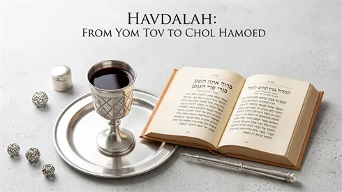 Havdalah at the Start of Chol Hamoed (Gemini) Havdalah at the Start of Chol Hamoed