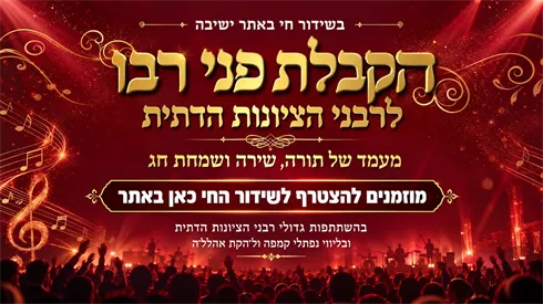 שידור חי מהקבלת פני רבו של הציונות הדתית | תשפ"ז (Chat Gpt) שידור חי מהקבלת פני רבו של הציונות הדתית | תשפ"ז
